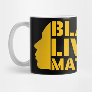 Black Lives Matter - Protest Against Racism - Slogan Typography Mug